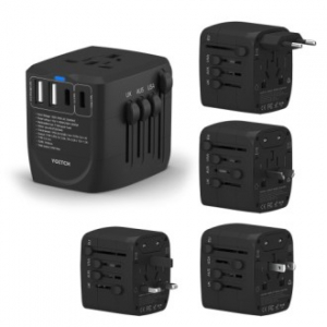 [요이치] 유니티 4포트 해외전용 고속충전 어댑터 34W