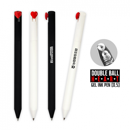 더블볼 라바 하트 젤펜 0.5mm #2