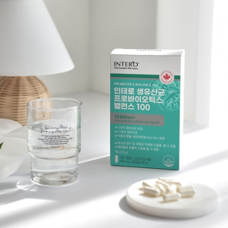 인테로 생유산균 프로바이오틱스 밸런스 100 2개입 선물세트 #5