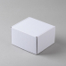 작은이미지: 인기박스 일체형 조립상자 정사각형 화이트, 가로 17cm #2
