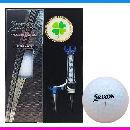 스릭슨 트라이 스피드 3구 볼마커 자석티세트 (3pc) 스릭슨 트라이스피드 3구 볼마커세트 자석티 볼마커세트 스릭슨 골프공 #2