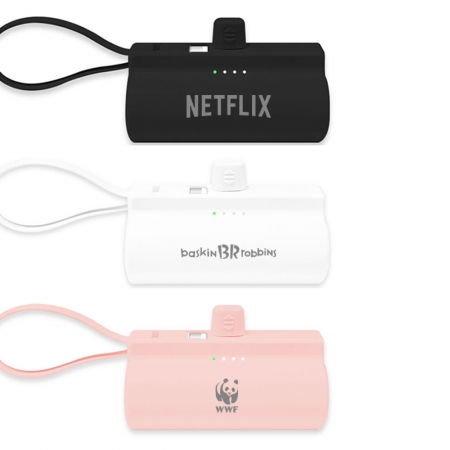 PD 20W C타입 고속 도킹 미니 보조배터리 10000mAh (메인 C타입 젠더+8핀 케이블) #3