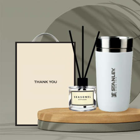 시즈넬 선물세트 스탠리 고진공 둥근텀블러+디퓨저50ml #2