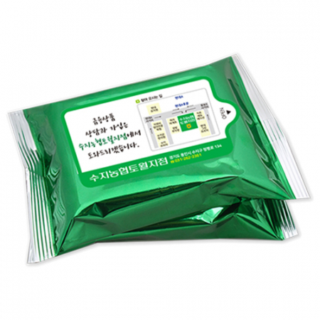 메탈그린실버 라벨형 물티슈 25, 30매 #2