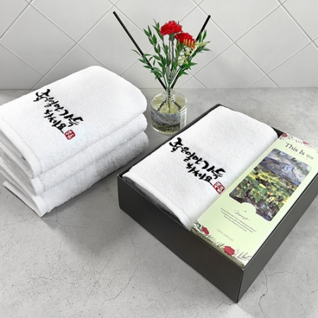 가정의달 명화 디퓨저 카네이션 타올 선물세트(디퓨저120ml1+좋은일만가득하세요1) #3