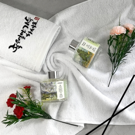 가정의달 명화 디퓨저 카네이션 타올 선물세트(디퓨저120ml1+좋은일만가득하세요1) #4