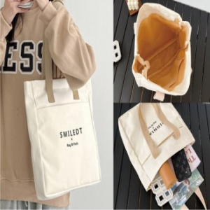 심플캔버스에코백 캔버스쇼퍼백 크로스에코백 지퍼형에코백