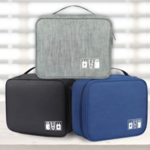 대용량 케이블 파우치 충전기 usb 정리 파우치