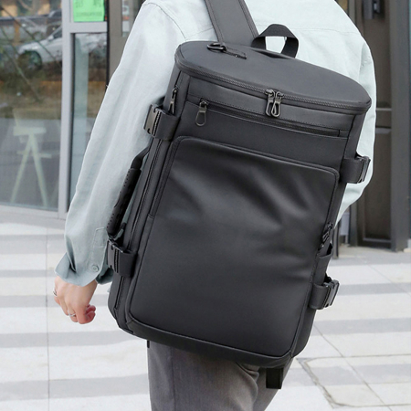 와이드 트레블 백팩 노트북백팩 비즈니스 배낭 학생 백팩 답례품 인쇄 주문제작 가방 AB048 #3