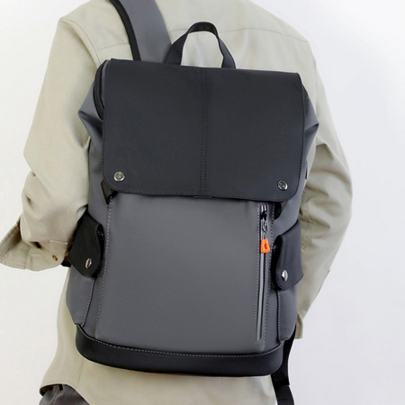 하이틴 스트리트 노트북 백팩비즈니스 배낭 학생 백팩 노트북백팩 가방 인쇄 답례품 남자배낭 AB047 // 주문제작 #3