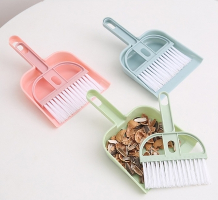 분리형 쓰레받기+ 빗자루 선물 세트 청소용품 다양 휴지통 쓰레기통 먼지털이개 판촉용 사은품 답례품 기프트 #2