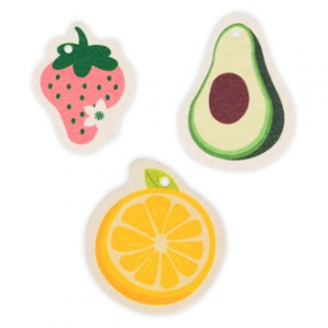 대영 친환경 과일시리즈 셀룰로오스 압축수세미