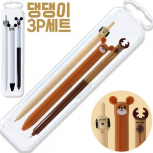 댕댕이 3P볼펜세트 // 캐릭터세트