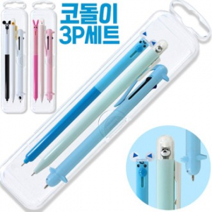코돌이3P볼펜세트 // 캐릭터세트