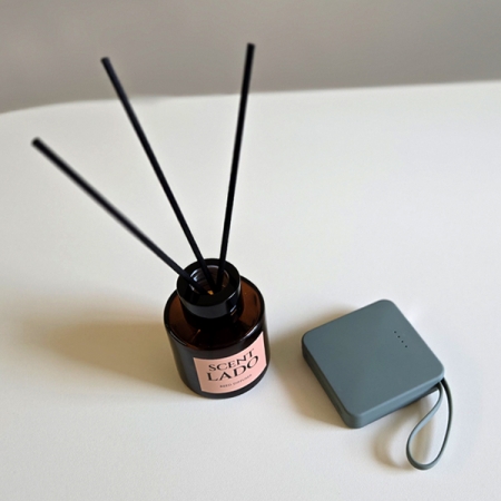 센트라도 미니 디퓨저 50ml+초미니 보조배터리 세트 #5