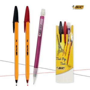 빅 볼펜 2P+샤프 세트(3in1)