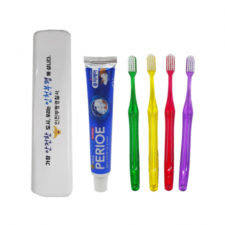 국산 화이트케이스 칫솔치약세트 #2