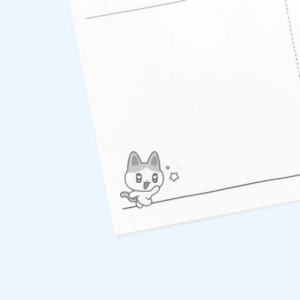 카카오프렌즈  골골즈 6분할 스프링 노트