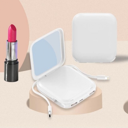 미러 내장 미니 보조배터리 전기종 충전가능 #2