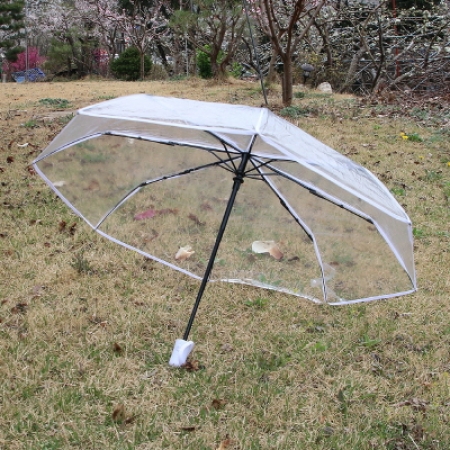 투명 자동 3단 우산 #2