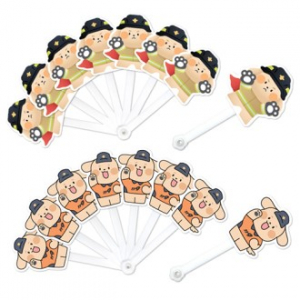 캐릭터 7쪽 기성 부채 소방복, 방화복 일구