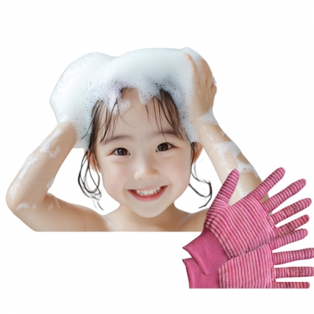 때장갑 요술때장갑 국내산 친환경섬유 2P 1세트 #2