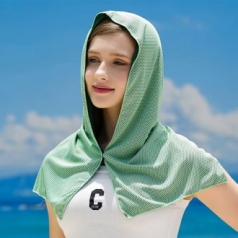 메쉬 후드 스포츠 쿨타올 K2571