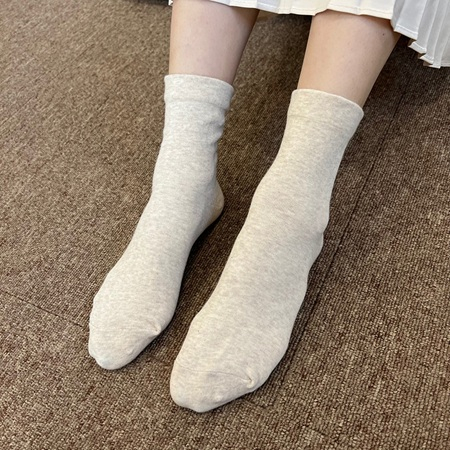 여성용 무지 무압박 양말 건강양말 #3