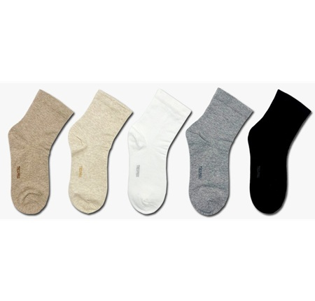 여성용 무지 무압박 양말 건강양말 #2