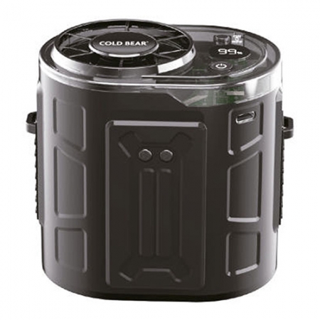 휴대용 바디 선풍기 허리걸이,목걸이 콜드베어 #2