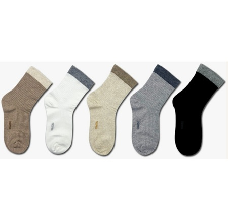 여성 무압박 투컬러 양말 건강양말 #2