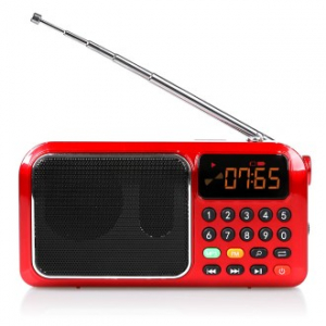 코비 HYO99 FM MP3 TF SD 카드 지원 대형 LED 스피커 낚시 등산 캠핑 휴대용 효도 라디오