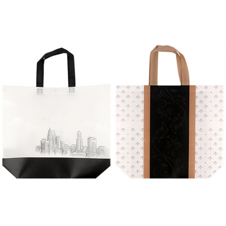 디자인 코팅 부직포가방 대형 41.5x32x12 // 인쇄제작가능 #4