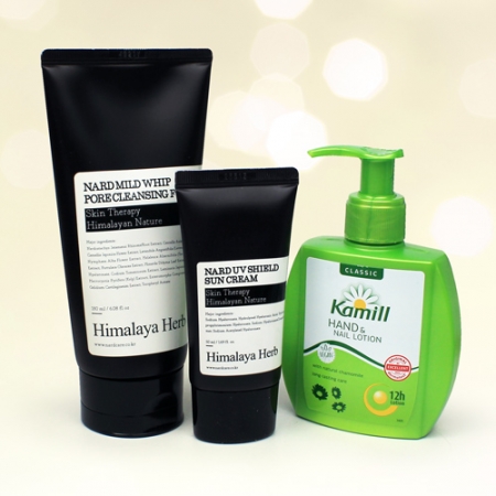 나드 폼클렌징 180ml+선크림50ml+독일 정품 카밀 핸드로션 펌핑형 125ml #2