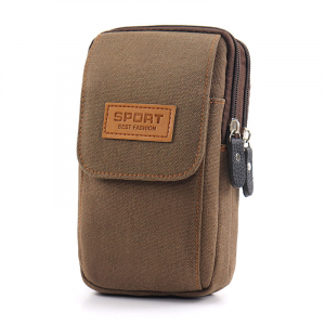 벨트가방 힙색 캔버스가방 핸드폰주머니 골프파우치