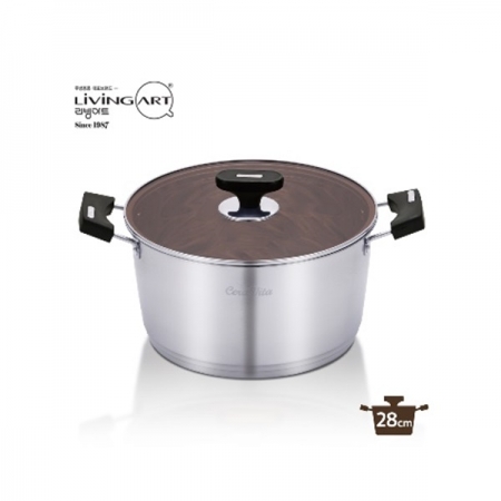 세라비타 인덕션 스텐 곰솥냄비 28cm #2