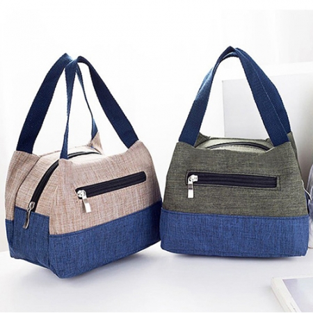 캔버스 투톤 컬러 가방 미니백 Y2528 #2