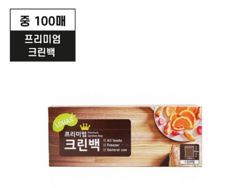 로하스 프리미엄 크린백 100매 #3