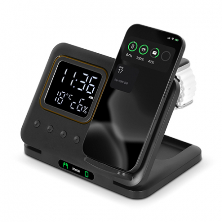 아이노트 WC100F 5in1 올인원 무선충전기 애플, 갤럭시워치 겸용 #4