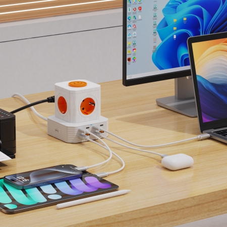 UM2 5구 멀티탭 GAN PD USB C타입 PPS 65W 타워 고속충전기 65WTOWER #2