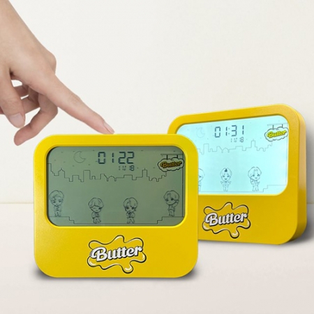BTS 타이니탄 Butter 애니메이션 시계 #5