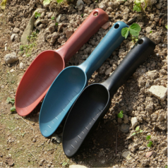 눈금이 있는 모종삽 플라스틱 모종삽 분갈아 화분 꽃삽