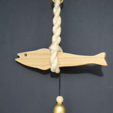 원목 액막이 명태 // 명주실 고리포함 #6