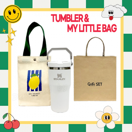 스탠리 텀블러 플립스트로591ml 화이트(파우치+쇼핑백포함) #4