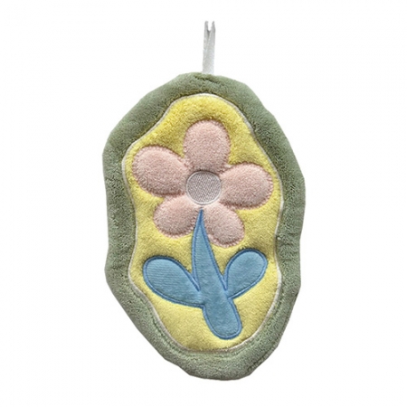 배리어 스타일 플라워 핸드타올 #2