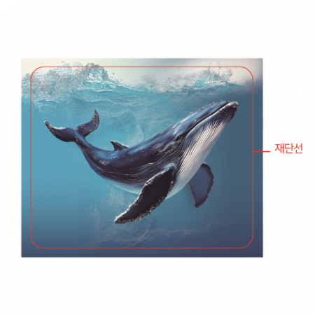 모양형 풀컬러 래빗 마우스패드 #4