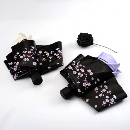 듀홈 파스텔톤 벚꽃 수동 3단 암막양우산 #2