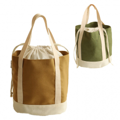 C093 원통형 버킷 보냉백 보온 보냉 도시락가방 인쇄 답례품 피크닉 가방