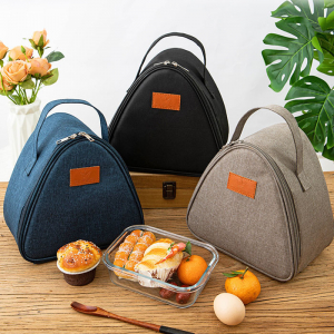 C088 빅삼각김밥 보냉백 모던 심플도시락가방