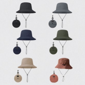 방수 버킷햇 접이식 모자 벙거지모자 아웃도어 낚시모자